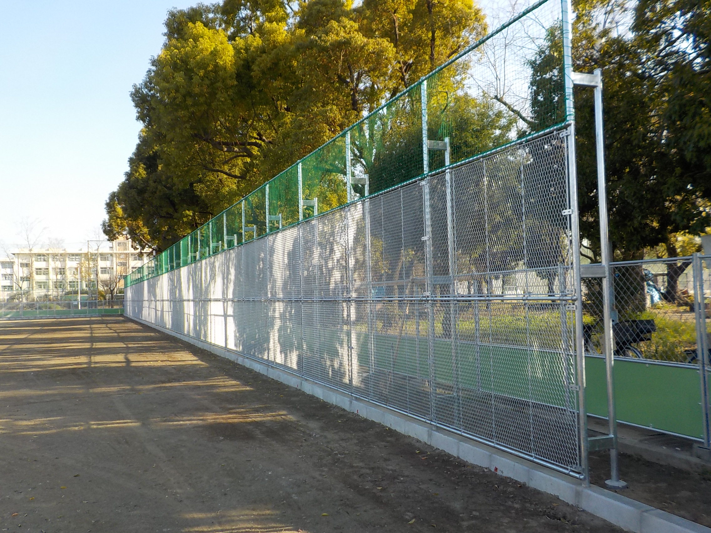 西成公園高尺フェンス